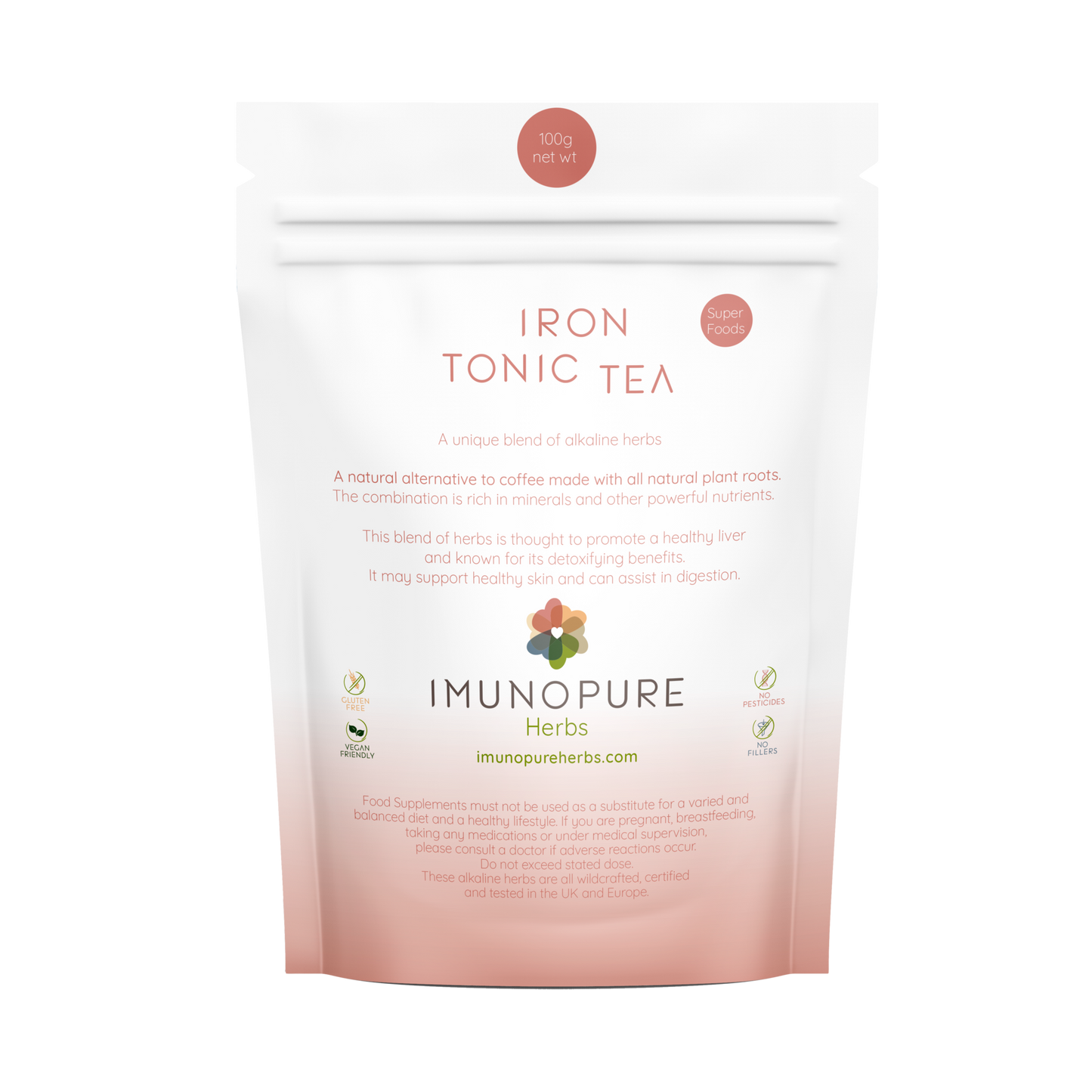 Iron Tonic Tea - Natural Energy Boost, Detox, and Liver Health