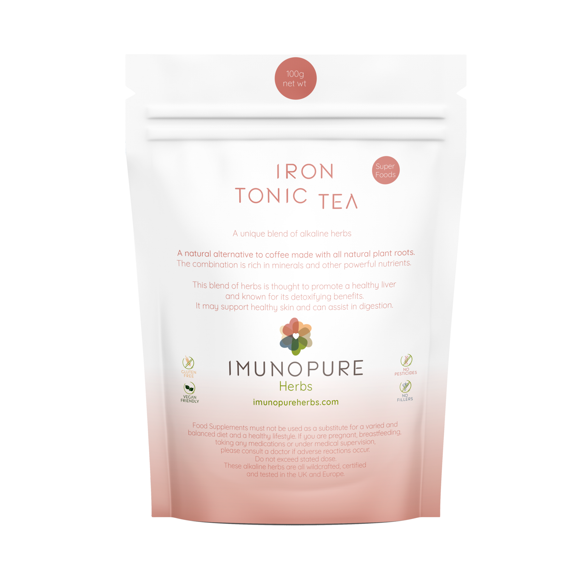 Iron Tonic Tea - Natural Energy Boost, Detox, and Liver Health