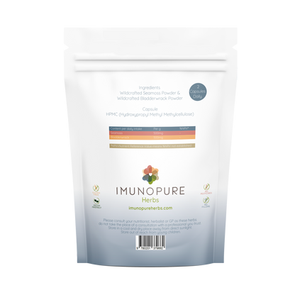 Seamoss and Bladderwrack Thyroid Health, Detox, and Iodine