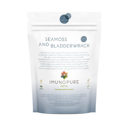 Seamoss and Bladderwrack Thyroid Health, Detox, and Iodine