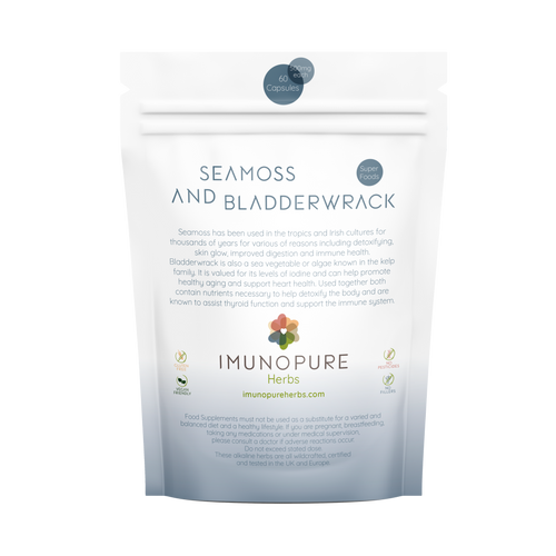 Seamoss and Bladderwrack Thyroid Health, Detox, and Iodine